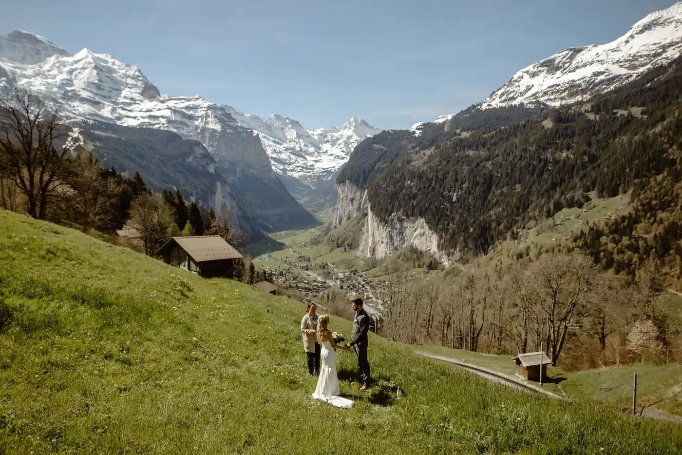 Trauung im Lauterbrunnental